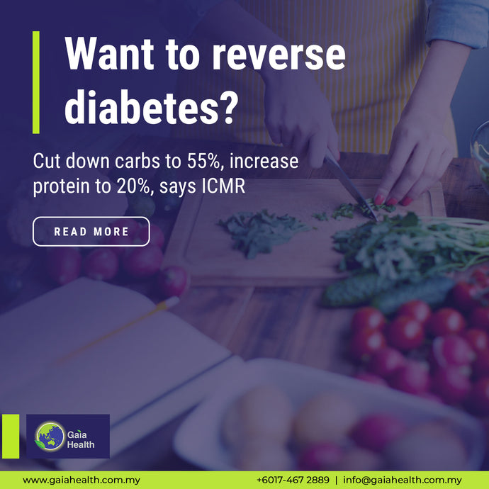 Want to reverse diabetes? Cut down carbs to 55 per cent, increase protein to 20 per cent, says ICMR