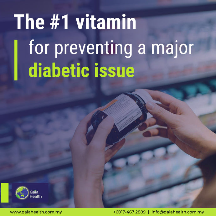 The #1 Vitamin for Preventing a Major Diabetic Issue, New Study Finds