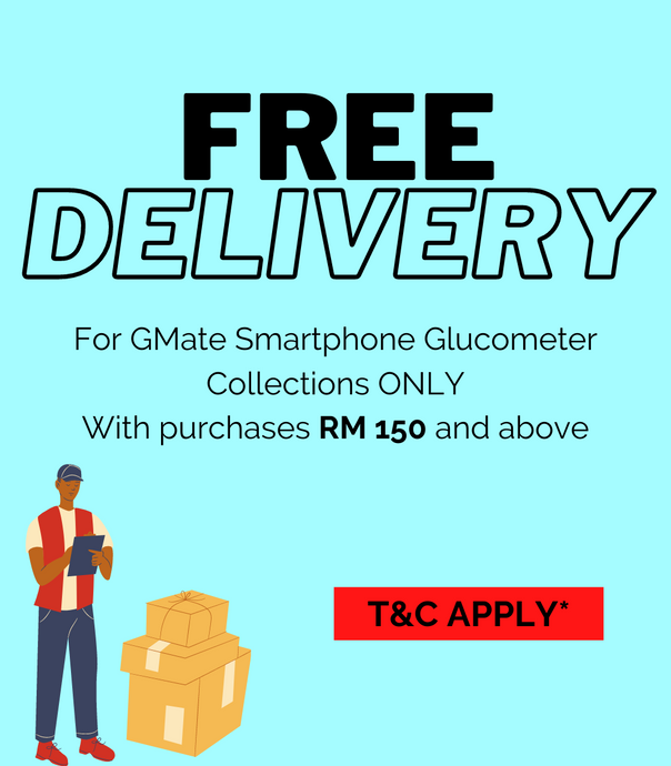 FREE SHIPPING FOR GMATE SMARTPHONE GLUCOMETER COLLECTION!
