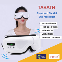 Load image into Gallery viewer, TAHATH® Bluetooth Smart Eye Massager (Acu-Pressure, Vibration, Heat, Bluetooth Music)
