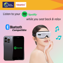 Load image into Gallery viewer, TAHATH® Bluetooth Smart Eye Massager (Acu-Pressure, Vibration, Heat, Bluetooth Music)
