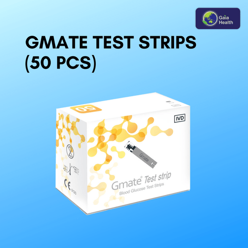 GMate Test Strips (50 PCS) - Gaia Health Malaysia